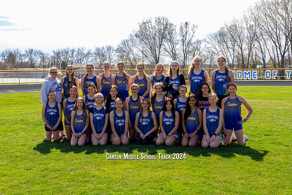 MS girls track 24